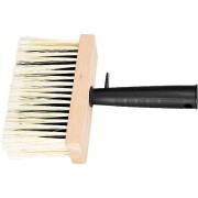 Кисть-макловица, 140 х 52 мм, искусственная щетина, деревянный корпус, пластмассовая ручка MTX Кисть-макловица, 140 х 52 мм, искусственная щетина, деревянный корпус, пластмассовая ручка MTX