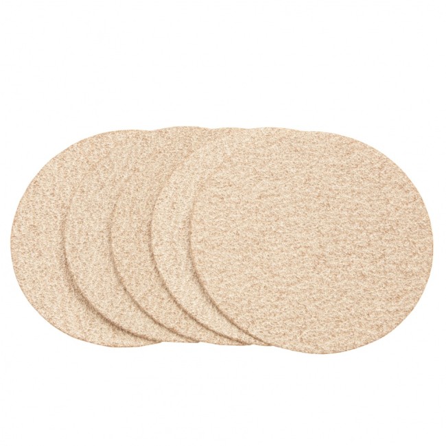 Диск шлифовальный под "липучку", KP14D, зернистость Р 40, 40-Н, 125 мм, 5 шт, "БАЗ" Россия