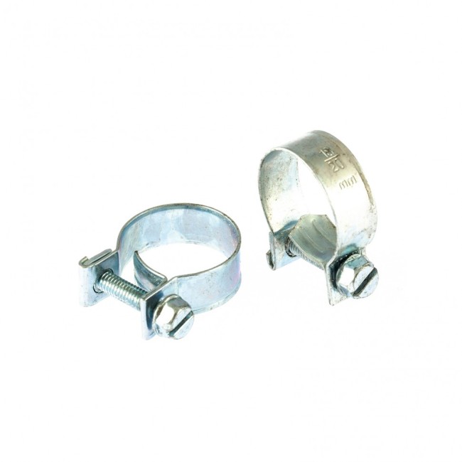 Хомуты металлические, MINI 18-20 мм, ширина 9 мм, винтовой, W1, 2 шт Сибртех Хомуты металлические, MINI 18-20 мм, ширина 9 мм, винтовой, W1, 2 шт Сибртех