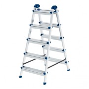 Стремянка двухсторонняя 5 ступеней, сталь профиль, стальные ступени, Россия Сибртех Стремянка двухсторонняя 5 ступеней, сталь профиль, стальные ступени, Россия Сибртех