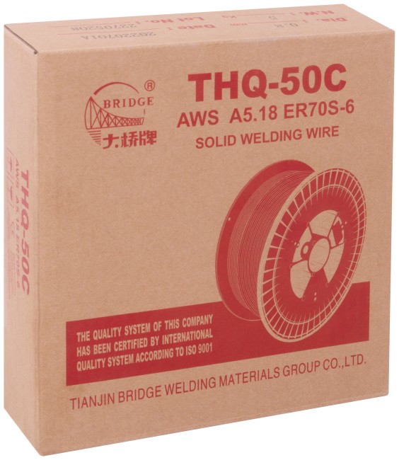 Проволока сварочная омедненная "Bridge"  0,8 мм (катушка 5 кг)