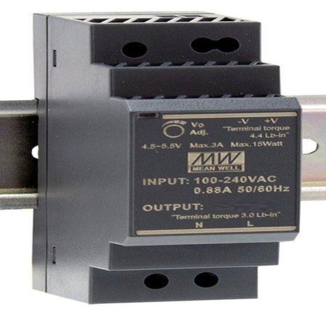 Блок питания MEAN WELL HDR-30-24 24В,1.5А,36Вт