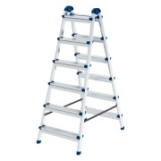 Стремянка двухсторонняя 6 ступеней, сталь профиль, стальные ступени, Россия Сибртех Стремянка двухсторонняя 6 ступеней, сталь профиль, стальные ступени, Россия Сибртех