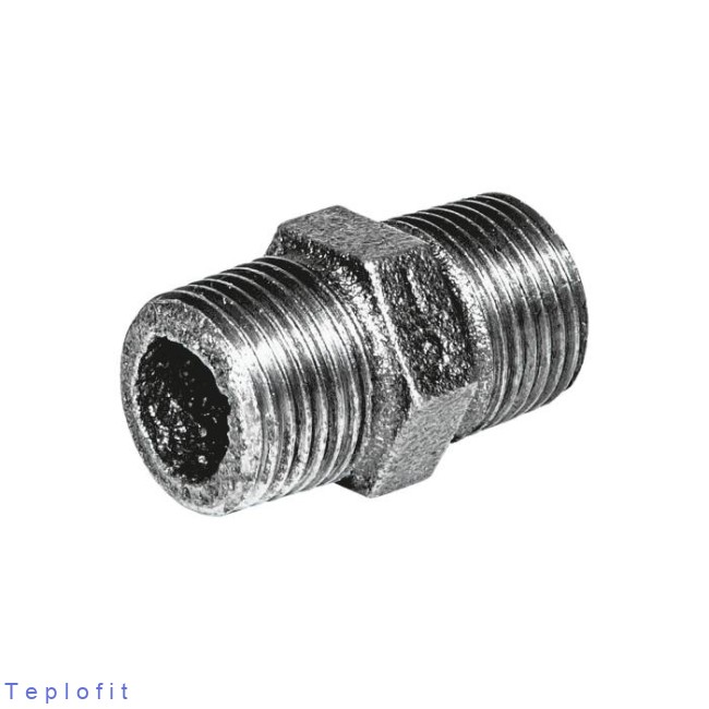 "Ниппель чуг Ду40 (1 1/2"") НР Fittex"