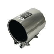Хомут ремонтный свертный нерж Ду125 (125-135)мм 1/стор L=200 Benarmo 7060 Хомут ремонтный свертный нерж Ду125 (125-135)мм 1/стор L=200 Benarmo 7060