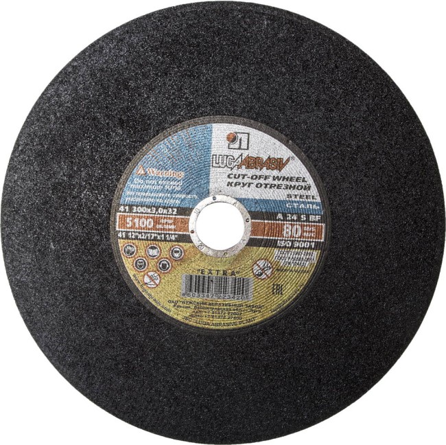 ЛУГА 300 х 3.0 х 32 мм, для торцовочной пилы, круг отрезной по металлу (3613-300-3.0) ЛУГА 300 х 3.0 х 32 мм, для торцовочной пилы, круг отрезной по металлу (3613-300-3.0)