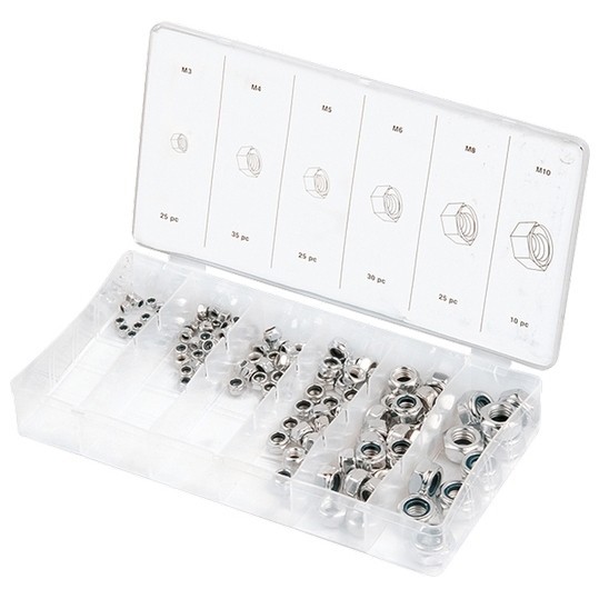 Набор гаек М5 х 0.8, М6 х 0.5, М6 х 1, М8 х 1.25, М10 х 1.25, М12 х 1.5 мм, 150 предмет Сибртех Набор гаек М5 х 0.8, М6 х 0.5, М6 х 1, М8 х 1.25, М10 х 1.25, М12 х 1.5 мм, 150 предмет Сибртех