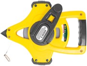 Рулетка геодезическая, стальная лента, открытый пластик. корпус, ускоренная перемотка, прорезин. ручка 50 м Рулетка геодезическая, стальная лента, открытый пластик. корпус, ускоренная перемотка, прорезин. ручка 50 м