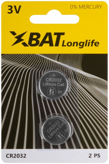 Батарейка литиевая, 3 В, "Таблетка" , 2 шт.