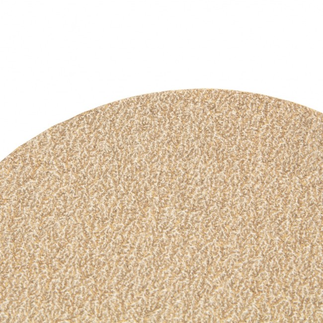 Диск шлифовальный под "липучку", KP14D, зернистость P 100, 12-Н, 125 мм, 5 шт, "БАЗ" Россия