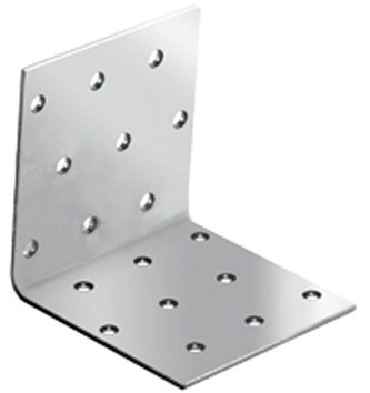 Крепежный уголок равносторонний KUR 100 х 100 х 100