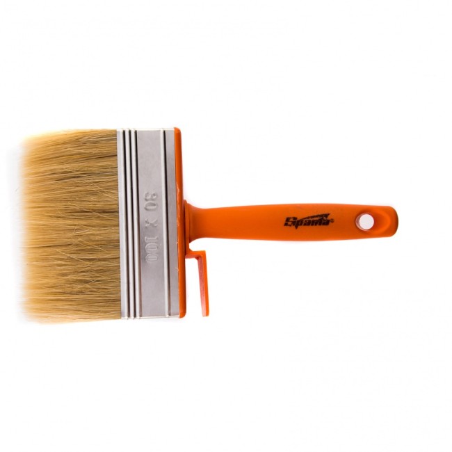 Кисть-ракля, 30 х 100 мм, натуральная щетина, пластмассовый корпус, пластмассовая ручка Sparta Кисть-ракля, 30 х 100 мм, натуральная щетина, пластмассовый корпус, пластмассовая ручка Sparta