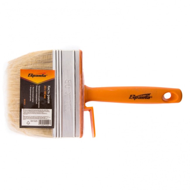 Кисть-ракля, 30 х 100 мм, натуральная щетина, пластмассовый корпус, пластмассовая ручка Sparta Кисть-ракля, 30 х 100 мм, натуральная щетина, пластмассовый корпус, пластмассовая ручка Sparta