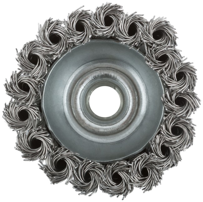 Корщетка, тип "чашка", гайка М14, стальная витая проволока 75 мм Корщетка, тип "чашка", гайка М14, стальная витая проволока 75 мм