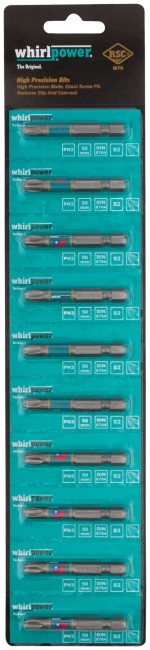 Биты WP, сталь S2, с насечкой, Профи, 50 мм PH3, 10 шт. Биты WP, сталь S2, с насечкой, Профи, 50 мм PH3, 10 шт.