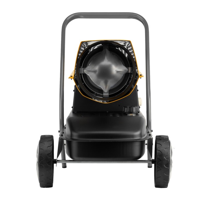 Дизельная тепловая пушка DHG-45i, 45 кВт, 1000 м3/ч, прямой нагрев, электронный термостат Denzel Дизельная тепловая пушка DHG-45i, 45 кВт, 1000 м3/ч, прямой нагрев, электронный термостат Denzel