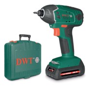 DWT Шуруповерт Имп. Акк.18 В; 0-2800об/мин; 160,0Нм; 1Li-ion,1,5Ач; БС щеток; 1ч.; рез.накл.; короб. (ASS-18 Sli BMC) DWT Шуруповерт Имп. Акк.18 В; 0-2800об/мин; 160,0Нм; 1Li-ion,1,5Ач; БС щеток; 1ч.; рез.накл.; короб. (ASS-18 Sli BMC)