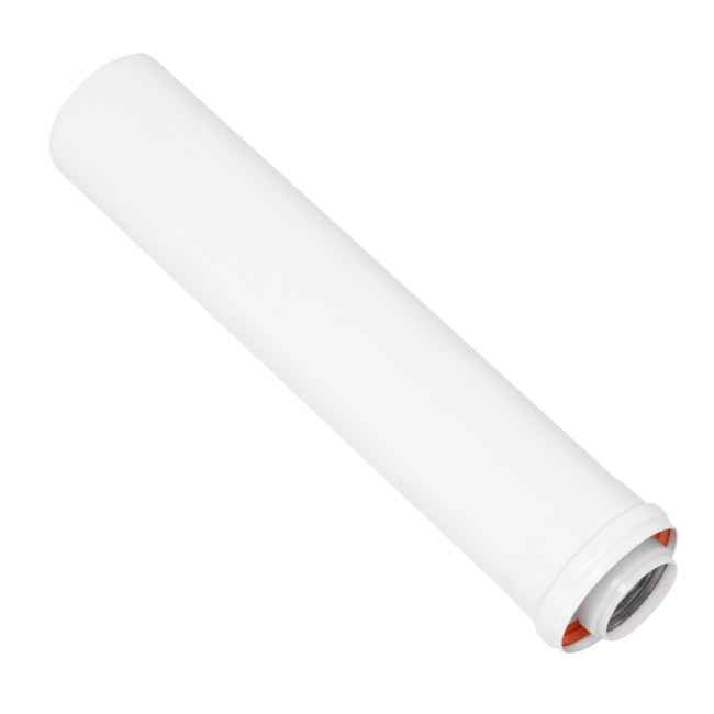 Удлинитель коаксиального дымохода раструбн. Royal Thermo 60/100, 500 мм для конденсационных котлов