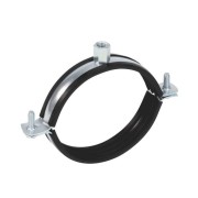"Хомут ст оц рез/пр 3011 М8/М10 (107-112)мм (4"") б/к Strongman"