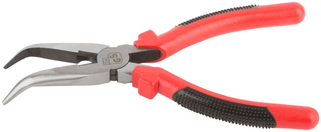 Утконосы "Стандарт", красно-черные пластиковые ручки, полированная сталь 200 мм