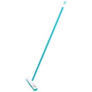 Щетка пластмассовая для чистки ковров, 27 cм, c черенком, 120 см, бирюзовая щетина, Home Palisad Щетка пластмассовая для чистки ковров, 27 cм, c черенком, 120 см, бирюзовая щетина, Home Palisad