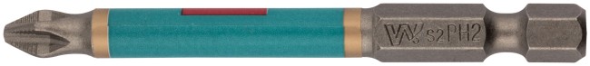 Биты WP, сталь S2, с насечкой, Профи, 70 мм PH2, 10 шт. Биты WP, сталь S2, с насечкой, Профи, 70 мм PH2, 10 шт.