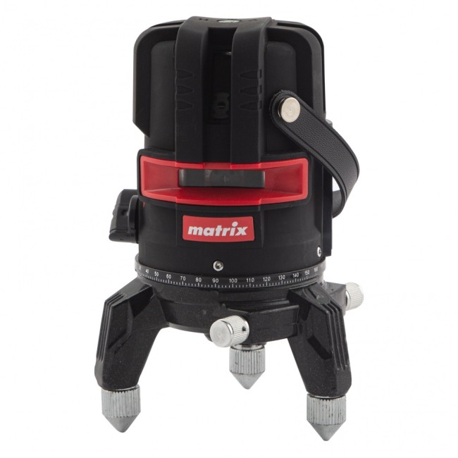 Лазерный уровень ML 05 Red, 20 м, 635 нм, резьба 5/8" Matrix Лазерный уровень ML 05 Red, 20 м, 635 нм, резьба 5/8" Matrix