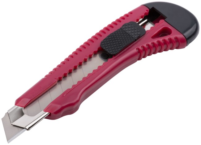 Нож технический "Оптима" 18 мм усиленный Нож технический "Оптима" 18 мм усиленный