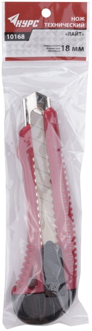 Нож технический "Оптима" 18 мм усиленный Нож технический "Оптима" 18 мм усиленный