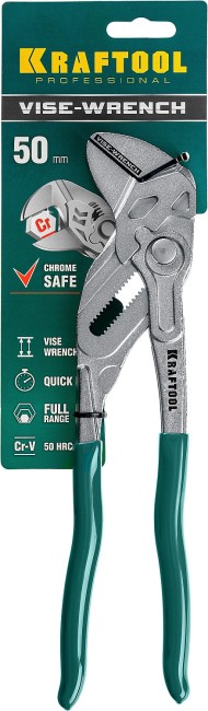KRAFTOOL Vise-Wrench, 250 мм, клещи переставные-гаечный ключ (22065) KRAFTOOL Vise-Wrench, 250 мм, клещи переставные-гаечный ключ (22065)