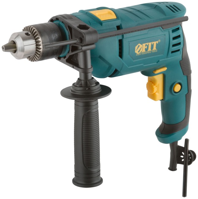 Дрель ударная  800 Вт; 0-3000 об/мин; КлП 13мм; рез. накл.; коробка