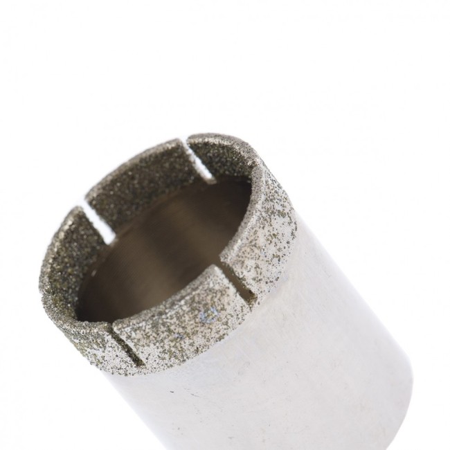 Сверло по стеклу и керамической плитке, 18 х 55 мм, цилиндрический хвостовик Сибртех Сверло по стеклу и керамической плитке, 18 х 55 мм, цилиндрический хвостовик Сибртех