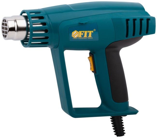 Фен технический 2000 Вт; 250/500 °C; 250/550 л/мин; рез. накл.; кейс