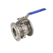 Кран шар SS316 4121HA 2-х сост Ду15 Ру40 фл полн п/эл рук Benarmo