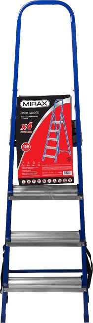 MIRAX 4 ступени, 80 см, стальная стремянка (38800-04)