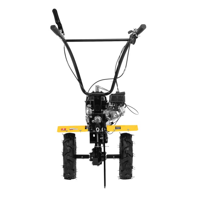 Мотоблок DPT-270X, 7 л.с., диск.сцеп, шир 90 см, глуб 35 см,фрез 3х4,ВОМ,скор 2В/1Н,кол 8" Denzel