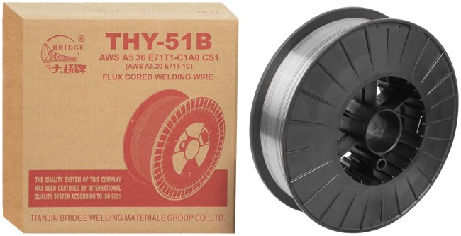 Проволока сварочная флюсовая THY-51B "Bridge" 1,2 мм (катушка 5 кг) Проволока сварочная флюсовая THY-51B "Bridge" 1,2 мм (катушка 5 кг)