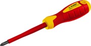 ЗУБР Электрик, PH2 х 100 мм, диэлектрическая отвёртка, Профессионал (25262-2-100) ЗУБР Электрик, PH2 х 100 мм, диэлектрическая отвёртка, Профессионал (25262-2-100)