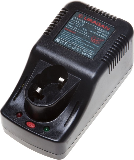 Зарядное устройство URAGAN одночасовое, 9.6В Зарядное устройство URAGAN одночасовое, 9.6В