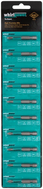 Биты WP, сталь S2, с насечкой, Профи, 50 мм PZ1, 10 шт. Биты WP, сталь S2, с насечкой, Профи, 50 мм PZ1, 10 шт.