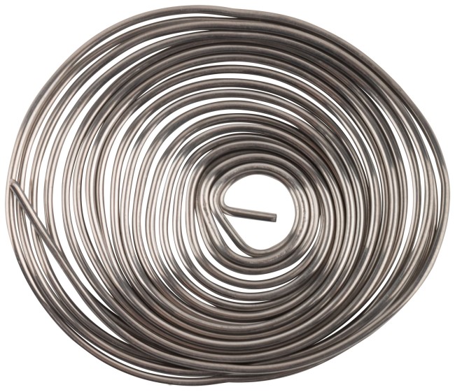 Припой ПОС 61 c канифолью, проволока диаметр 1 мм, "улитка", 10 гр.