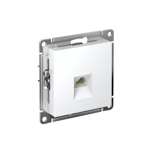 AtlasDesign Лотос Розетка компьютерная RJ45, кат. 5Е, механизм | ATN001383 | SE