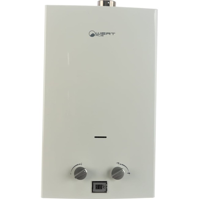 Газовый проточный водонагреватель WERTRUS 10LT white W2016