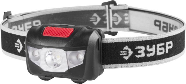 ЗУБР МХ-250, 3 AAA, 80 Лм, 4 режима, налобный светодиодный фонарь (56436) ЗУБР МХ-250, 3 AAA, 80 Лм, 4 режима, налобный светодиодный фонарь (56436)