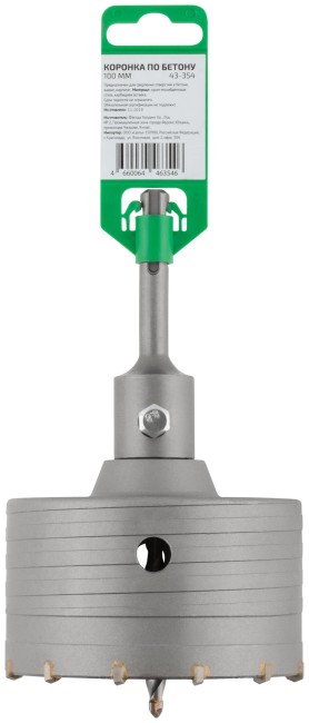 Коронка по бетону FDW, SDS-Plus, хвостовик 100 мм, 100 мм Коронка по бетону FDW, SDS-Plus, хвостовик 100 мм, 100 мм