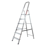 Стремянка усиленная, 6 ступеней, алюминиевая, Россия, MTX Стремянка усиленная, 6 ступеней, алюминиевая, Россия, MTX