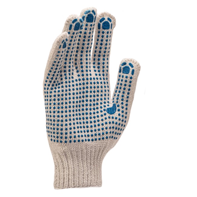 Перчатки трикотажные, с 2хПВХ точкой, 7 класс// Россия Перчатки трикотажные, с 2хПВХ точкой, 7 класс// Россия