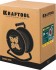 KRAFTOOL K-315, КГ, 3 x 1.5 мм2, 30 м, 3700 Вт, IP44, силовой удлинитель на стальной катушке (55085-30)