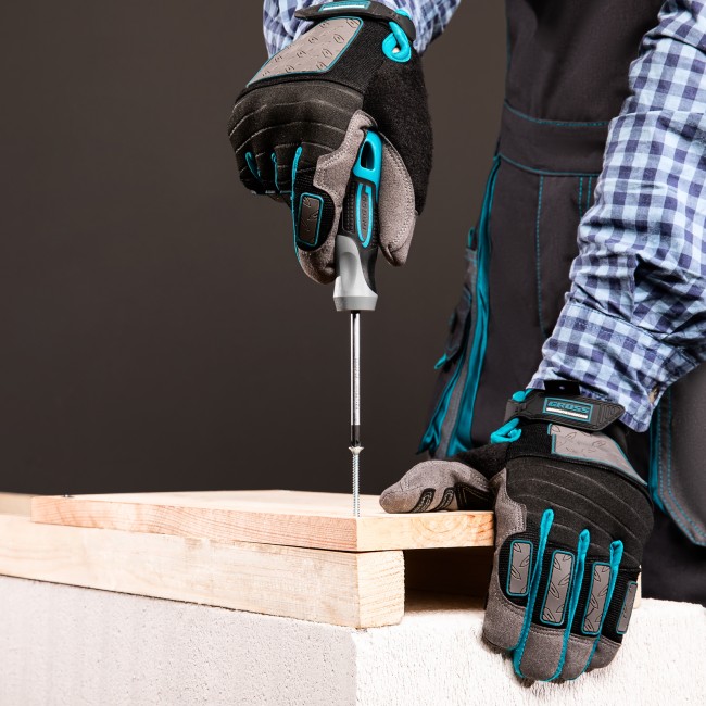 Отвертка PZ1 x 75 мм, S2, трехкомпонентная ручка Gross Отвертка PZ1 x 75 мм, S2, трехкомпонентная ручка Gross