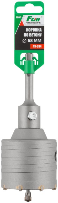 Коронка по бетону FDW, SDS-Plus, хвостовик 100 мм, 68 мм Коронка по бетону FDW, SDS-Plus, хвостовик 100 мм, 68 мм